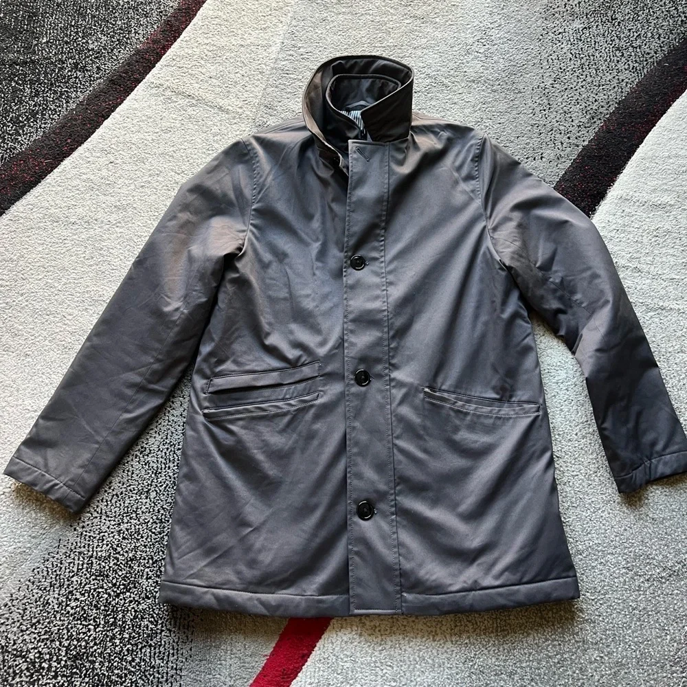 J.Crew Dark Gray Fulton Insulated Polartec Jacket